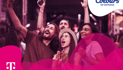 T-Mobile je technologickým partnerem festivalu Colours of Ostrava, který je letos poprvé cashless