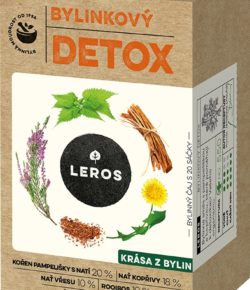 Ulevte zažívání s bylinným detoxikačním čajem