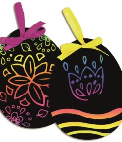 Ozdoby ze škrabacích vajíček rozzáří váš velikonoční domov